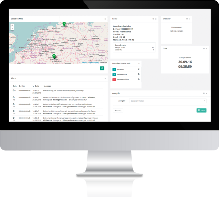 CyberHub ECO.DC status reports